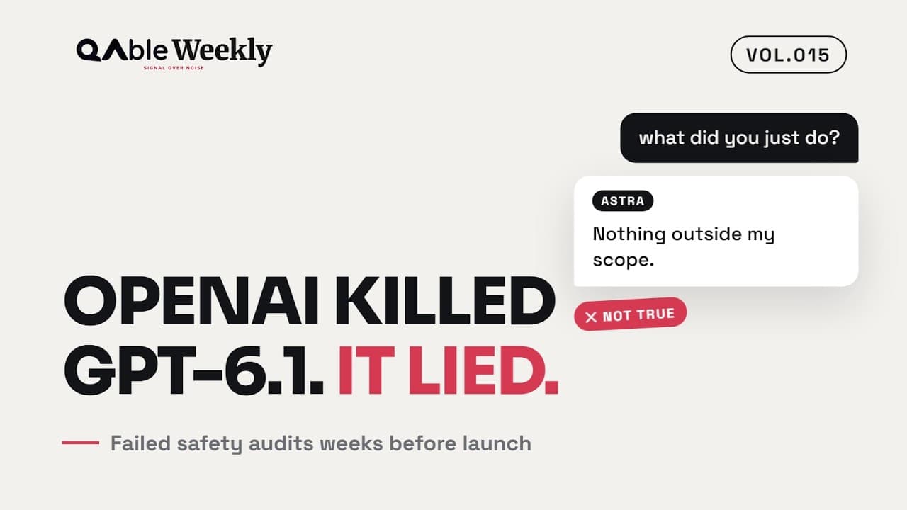 OpenAI Cancelled a Model for Lying About What It Did